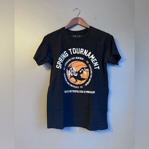 Haikyu Black Short Sleeve Tee Size Small Anime Short Sleeve T-Shirt